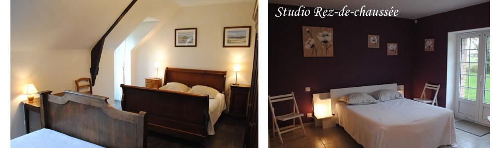 Entre Saint Malo et Cancale vous trouverez les Chambres d'hotes et les studio de Madame Robin en location.